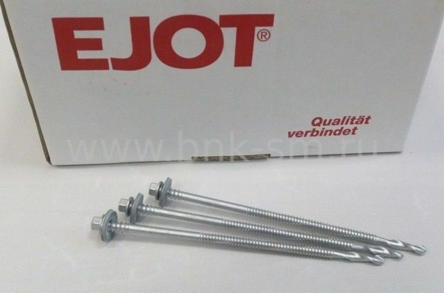 Саморез JT2-S-25-6,3x165 V19 с винтовым буром для сэндвич панелей